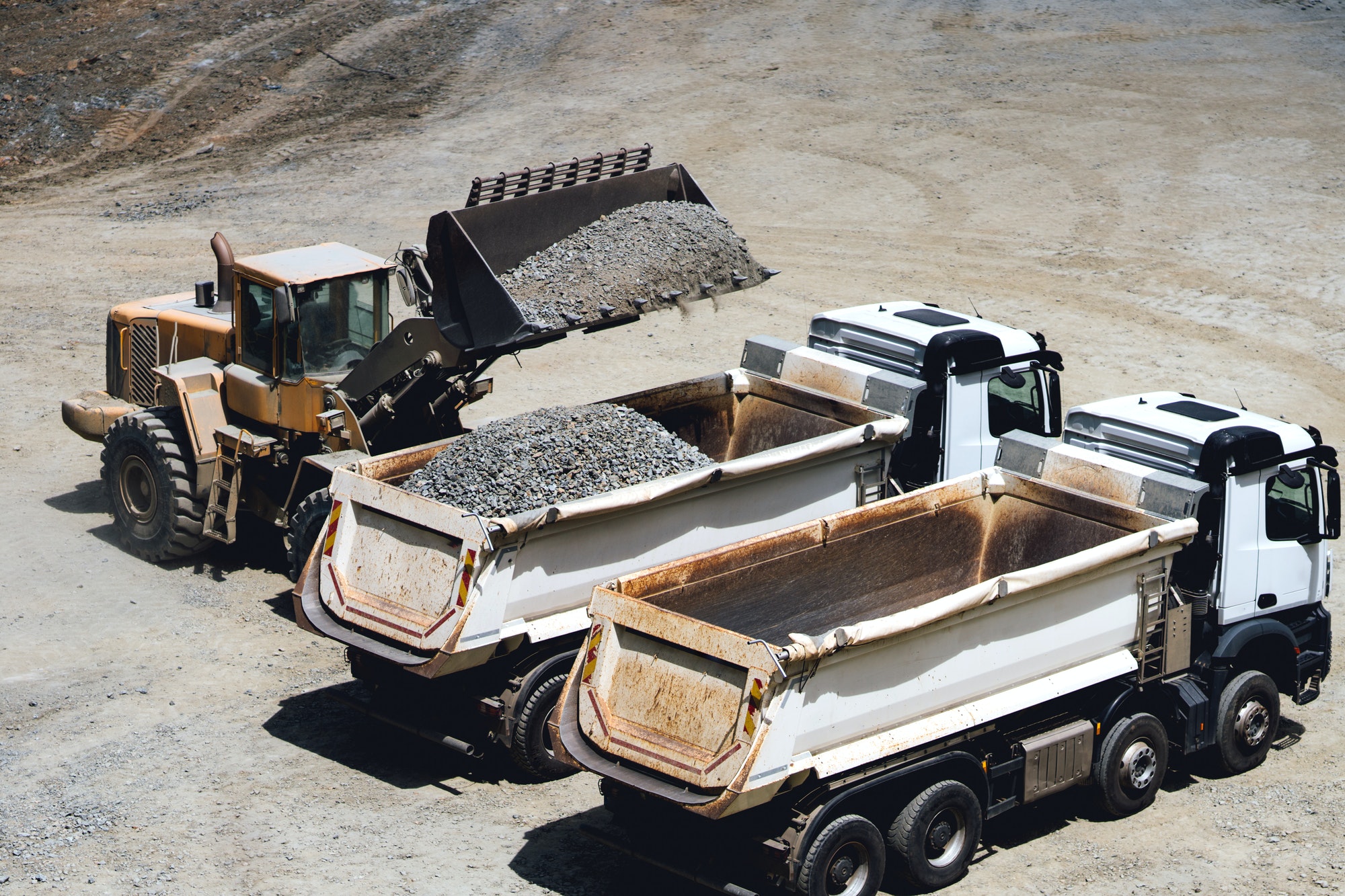 Dumper trucks